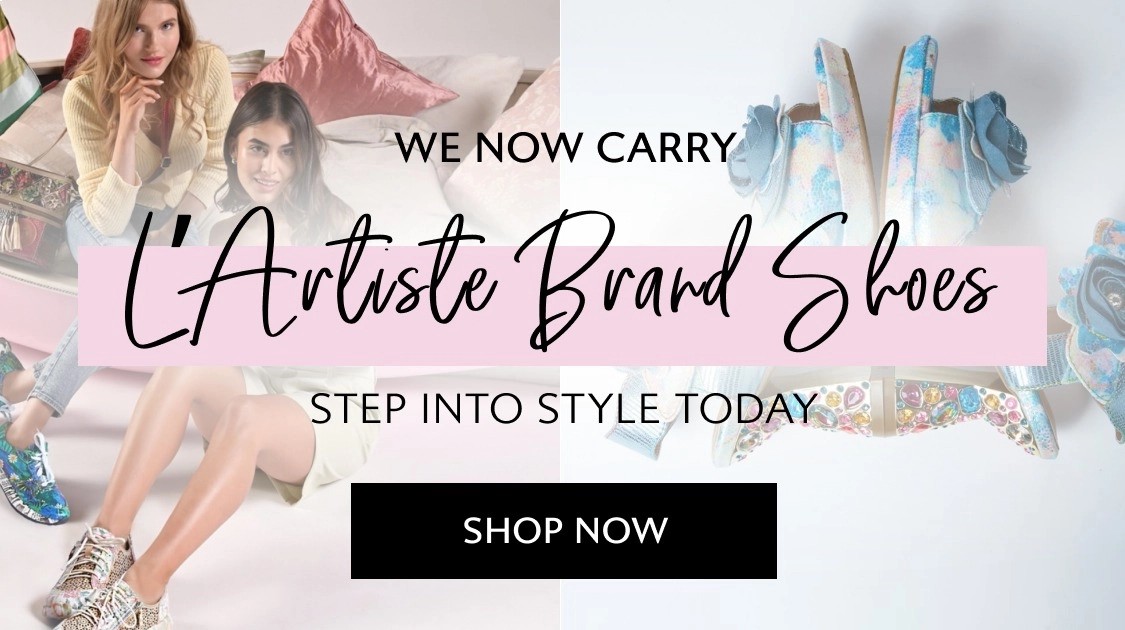 L'Artiste Brand Shoe Banner Mobile