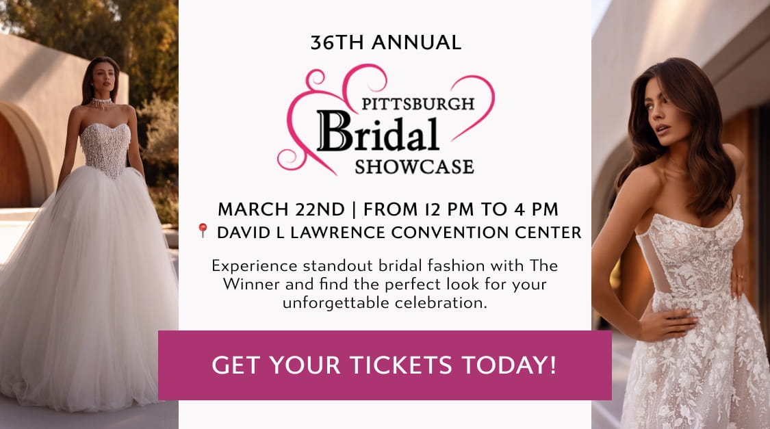 6th Annual Pittsburgh Bridal Showcase Event Banner