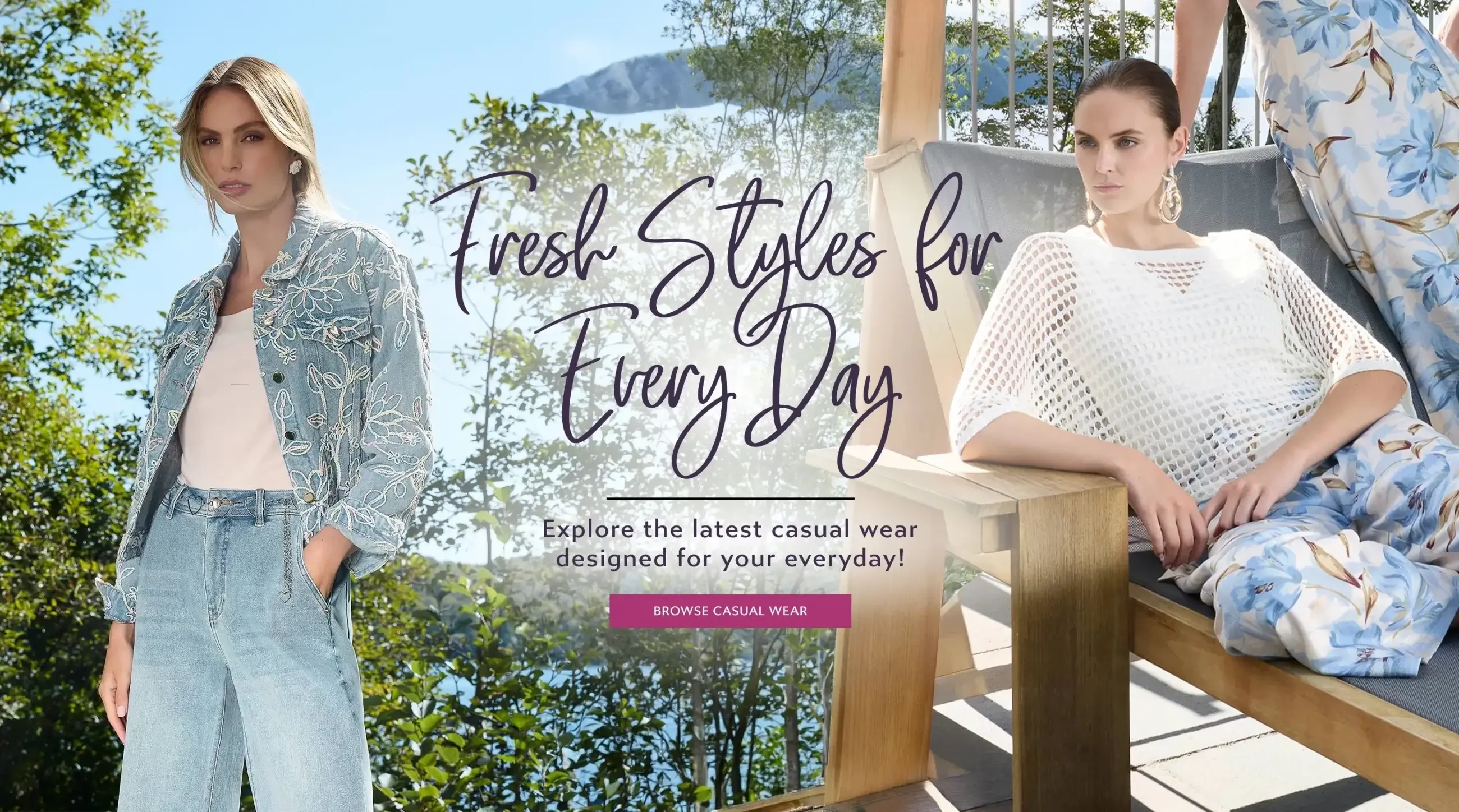Casual Wear Desktop Banner